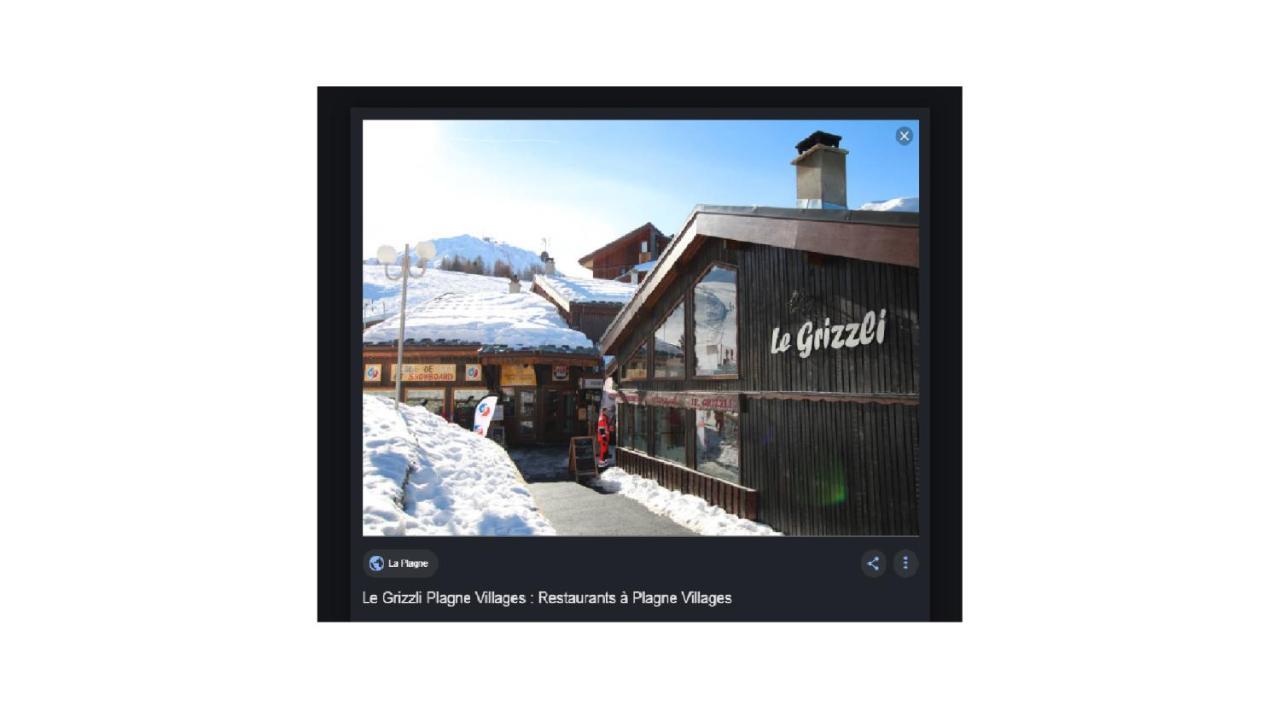 Studio 1 Piece Plagne Village 4 Personnes 2050 M Pied Des Pistes ラ・プラーニュ エクステリア 写真